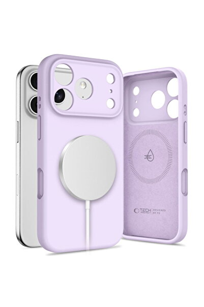 Tech-Protect Θήκη σιλικόνης MagSafe για iPhone 17 Pro Max, με κορυφαία επενδυ...