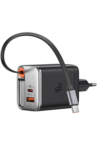 Mcdodo USB-A, USB-C, 40W, Cablu Retractabil 65cm - Seria FreeGo (CH-4281) - N...