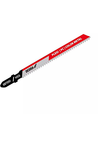 DEDRA EXIM Lame pentru ferДѓstrДѓu100/75mm, plexiglas, HSS, T, 2buc