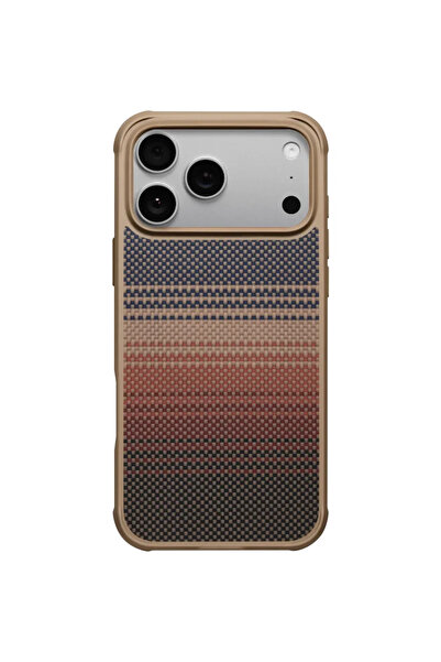 PITAKA Husa pentru iPhone 17 Pro Aramid ProGuard, Sunset