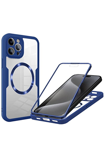 Techsuit Husa pentru iPhone 16 Pro Max + Folie - ColorVerse 360 MagSafe Serie...