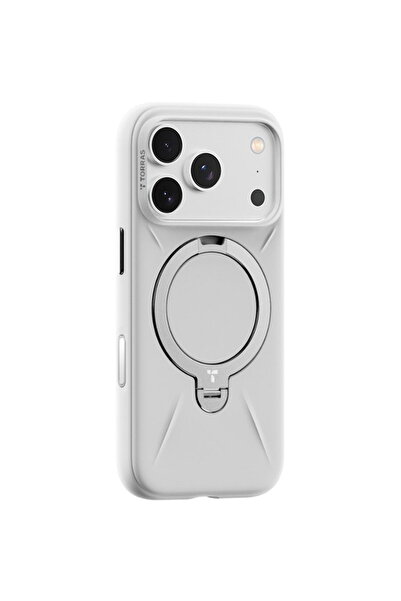 TORRAS iPhone 17 Pro Max Case - QPRO Silicone Series - White