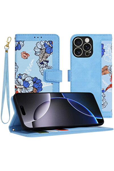 Techsuit Husa pentru iPhone 16 Pro Max - FlipCraft - Vibrant Blue