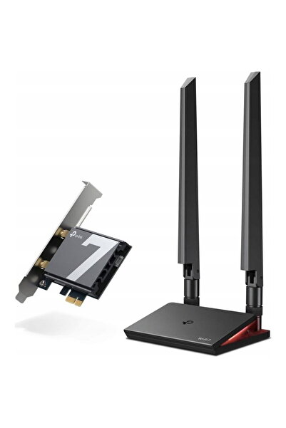 TP-LINK BE9300 WiFi 7 & BT5.4 Adaptor PCI-Express Negru
