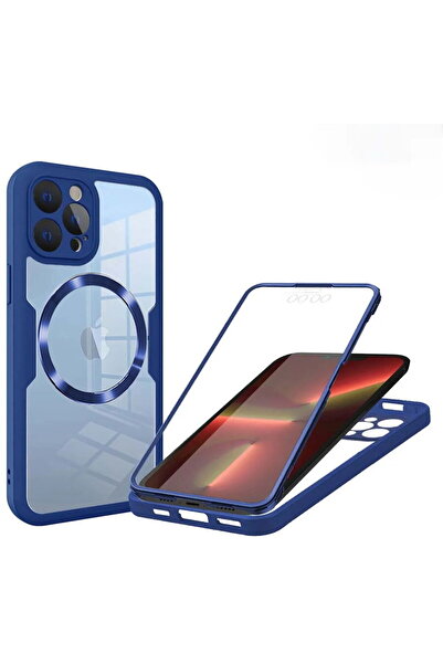 Techsuit Husa pentru iPhone 13 Pro + Folie - ColorVerse 360 MagSafe Series - ...