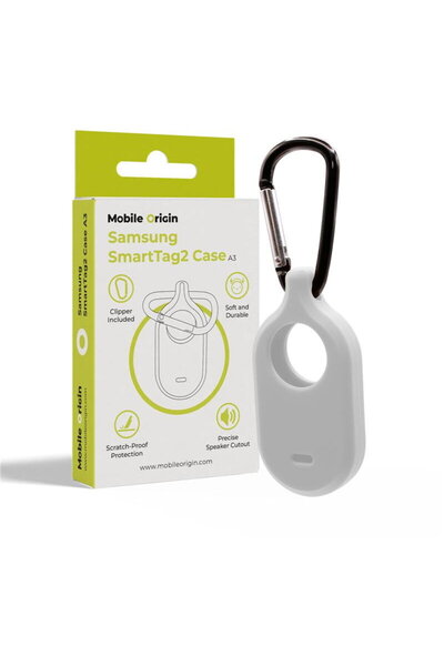 Mobile Origin Θήκη Samsung SmartTag2, λευκή