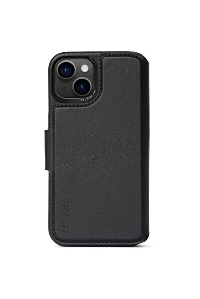 decoded Portofel din piele MagSafe Modu iPhone 14 Plus Negru