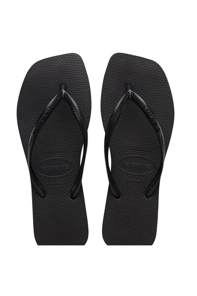 Havaianas Čtvercové dámské černé pantofle