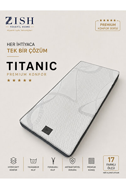 zishtekstil Titanic Yıkanabilir Kılıflı Soft Sünger Hassaslığı Kanepe, Koltuk...