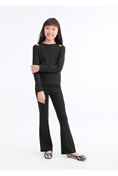 MANGO Kids Детайлна тениска с изрязани елементи