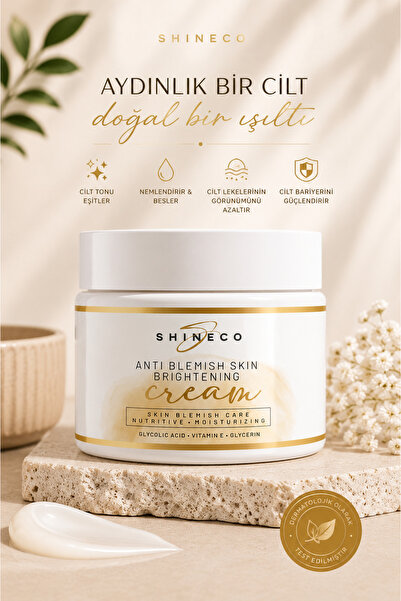 Shineco LEKE KARŞITI, CİLT AYDINLATICI ETKİLİ BAKIM KREMİ 50ml