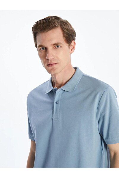 LC Waikiki Polo Neck Short Sleeve Pique Men's T-Shirt (S5)