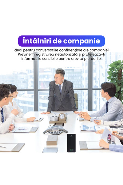 Spionescu Dispozitiv anti-înregistrare, F10, tehnologie avansată cu ultrasune...