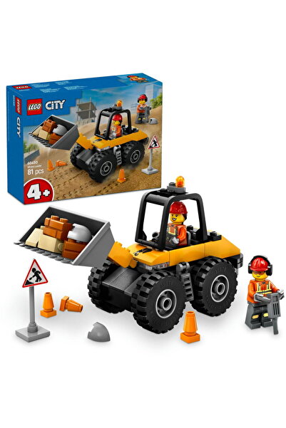 LEGO City Yellow Construction Wheel Loader в„ў 60450 вЂ“ 73 piese, 4+ ani