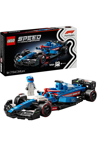 LEGO Speed Champions Visa Cash App RB VCARB 01 F1Race Car в„ў 77246 вЂ“ 248 p...