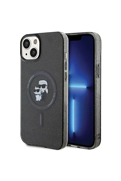 Karl Lagerfeld Karl &amp; Husă Choupette Glitter MagSafe pentru iPhone 15 - n...