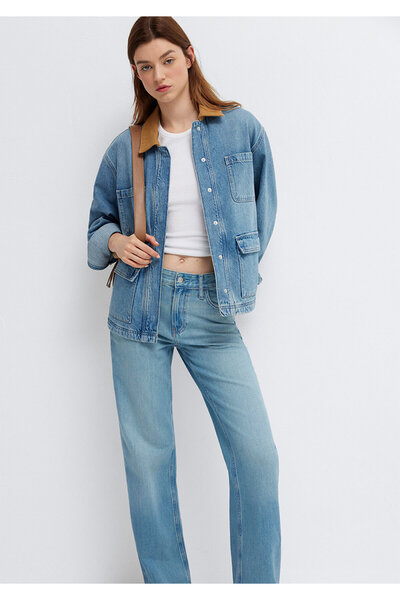 Mavi The Road Iconic Vintage Indigo Mavisi Jean Ceket 1121100-A3859