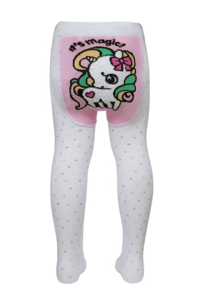 Conte Elegant Șosete pentru copii Tip-Top din bumbac cu model de unicorn, Con...
