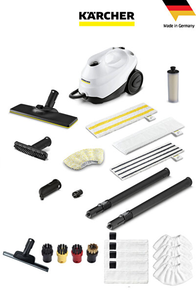 Karcher Cam, Halılar ve Sert Zemin Buharlı hijyenik Temizlik SC 3 + Full Set ...