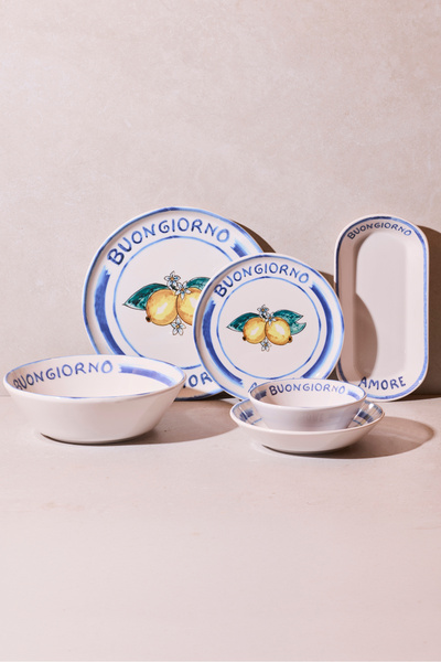 Perotti Buongiorno 27 Parça 6 Kişilik Stoneware Yemek Takımı