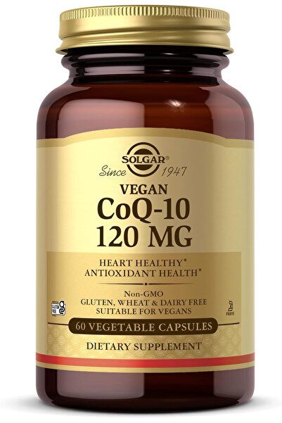 Solgar CoQ10, 60 Vegetable Capsules, 120 mg, Specialty Formul , General Healt...