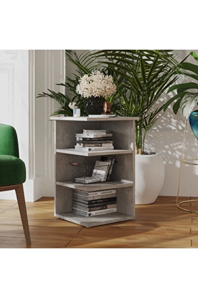 Concept Dulap lateral, gri sonoma, 35x35x55 cm, lemn prelucrat