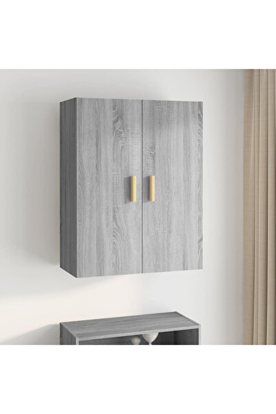 Concept Dulap de perete suspendat, gri sonoma, 69,5x34x90 cm