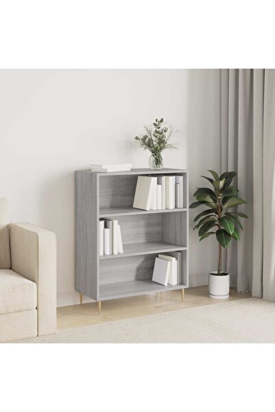 Concept Bibliotecă, sonoma gri, 69,5x32,5x90 cm, lemn compozit