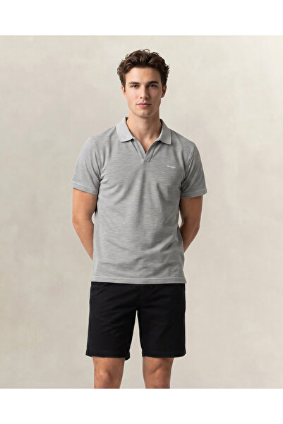 Gant Erkek Yeşil Regular Fit Polo Yaka T-Shirt