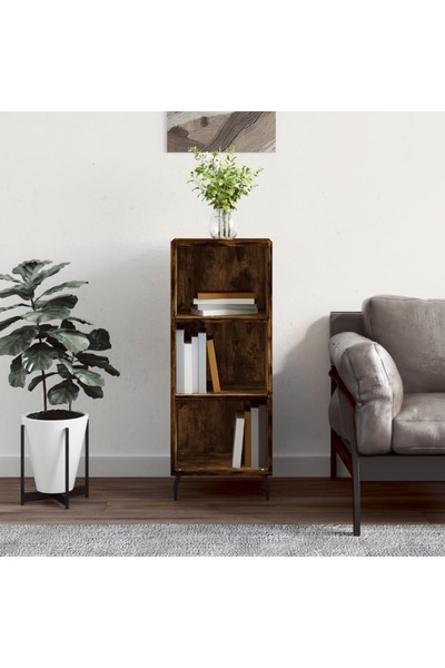 Concept Servantă, stejar fumuriu, 34,5x32,5x90 cm, lemn prelucrat