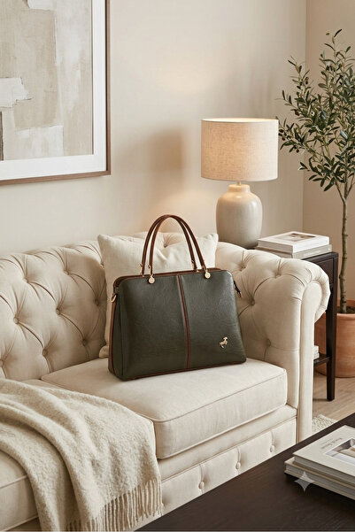 Miami Polo Club Women's Large Size Handbag with Long Strap