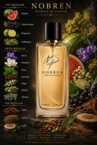 NOBREN C17 Chanel Blue de 50 ml Erkek Parfüm