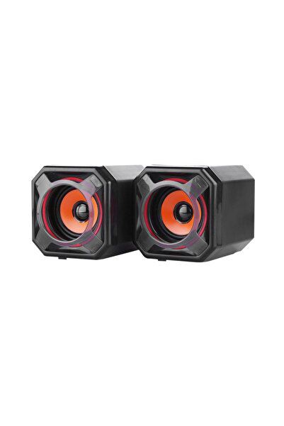 VOREX Trio S5 USB Multimedia Hoparlör 10W 2.5 İnç 3.5mm Stereo PC Laptop Masa...
