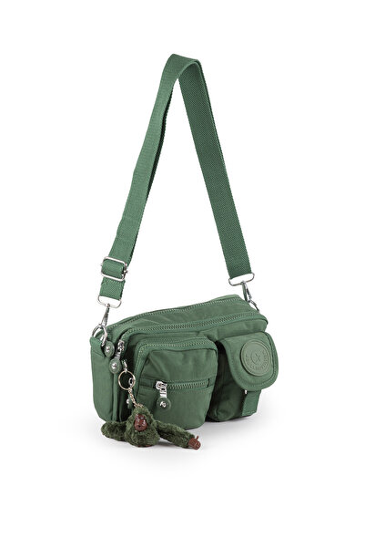 İMAKS Krinkıl Free Bag Shoulder Chest and Waist Bag Waterproof Fabric Multi-C...