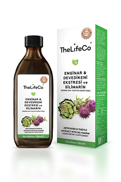 TheLifeCo Enginar & Devedikeni Sıvı Ekstraktı 150 Ml