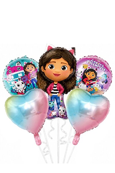 parti show Gabby Folyo Balon Set 5'li
