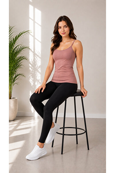 MİSSEMMA Women's Rope Strap Pullover T-Shirt Breathable Fabric