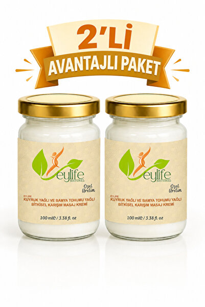 eylife naturel Kuyruk Ve Bamya Tohumu Yağlı Bitkisel Karışım