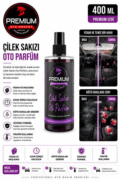 ÇİLEK SAKIZ OTO PARFÜM (250 ML)