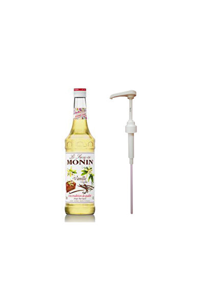 Monin Vanilya 700 ml Şurup + Şurup Pompası