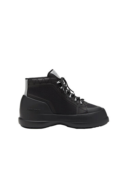 MOON BOOT Erkek Kar Botu 80D2480080-N001 Luna Trek Mid Nylon Black