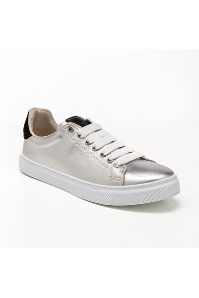 John May Kadın / Kız Sneaker MAR-25Y-209-02 Gümüş-Siyah Sim