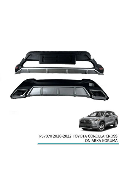 Drs Tuning Toyota Corolla Uyumlu Cross Ön Arka Difüzör 2020-2022 Parça