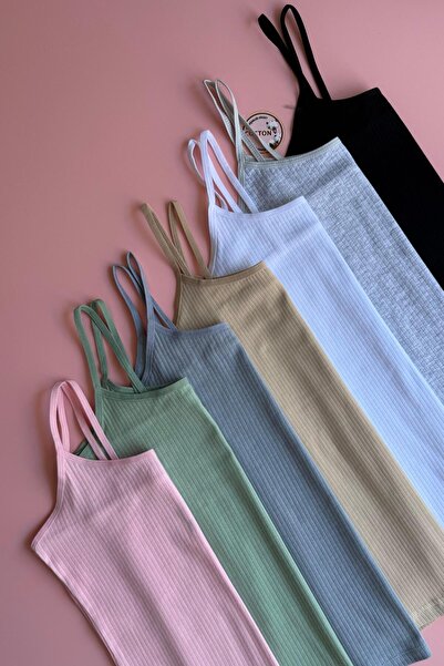 VicTroy Woman |   Cotton Lycra Soft Athlete Set with 7-Piece Corded Straps