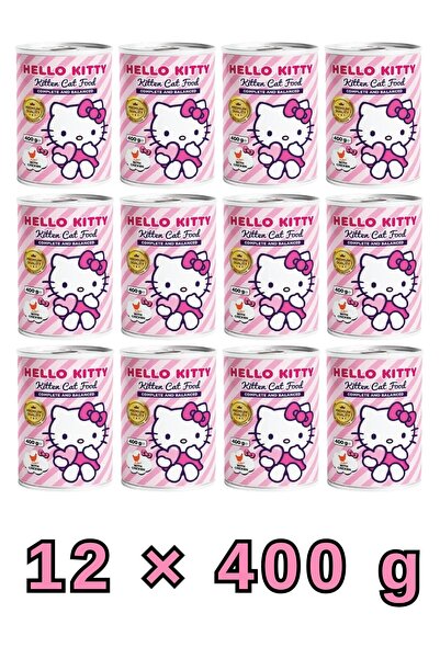Hello Kitty ممتاز |   طعام رطب للقطط بنكهة الدجاج 400 جرام |   تغذية متوازنة ...