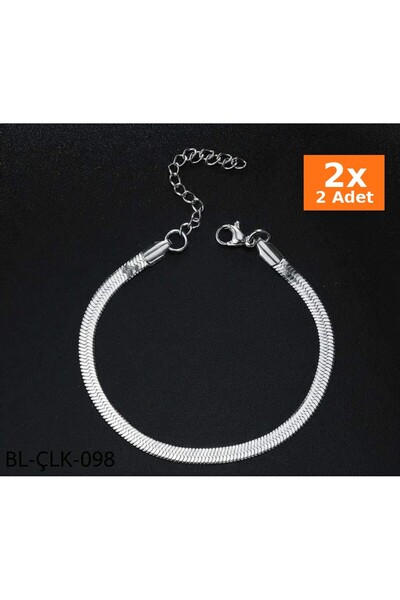 Bozhi Steel Italian Bracelet Silver Business Woman Style