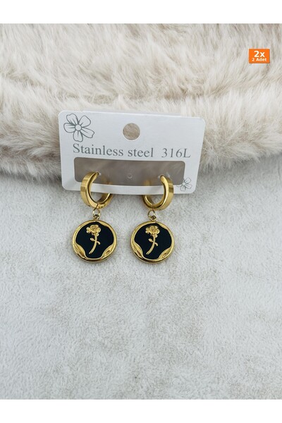 Bozhi Steel Earrings 80 Casual Elegance Meaningful Gift for Special Occasions