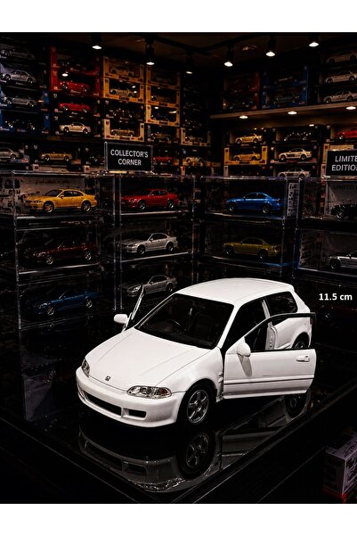 OYUNCAKSAHİLİ Honda Cıvıc Efsane Kasa Diecast Metal Orijinal Koleksiyon Pullb...
