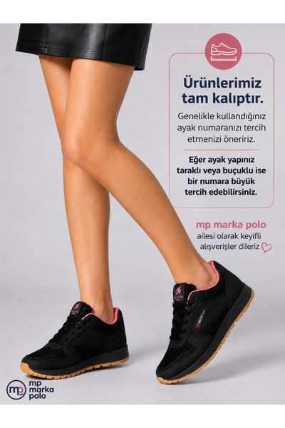 STAR STEP Unisex Black Crepe Lace-Up Daily Comfortable Casual Comfortable Lig...