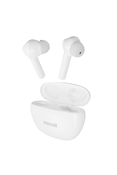 Maxell Căști wireless Bluetooth TWS Dynamic+ albe